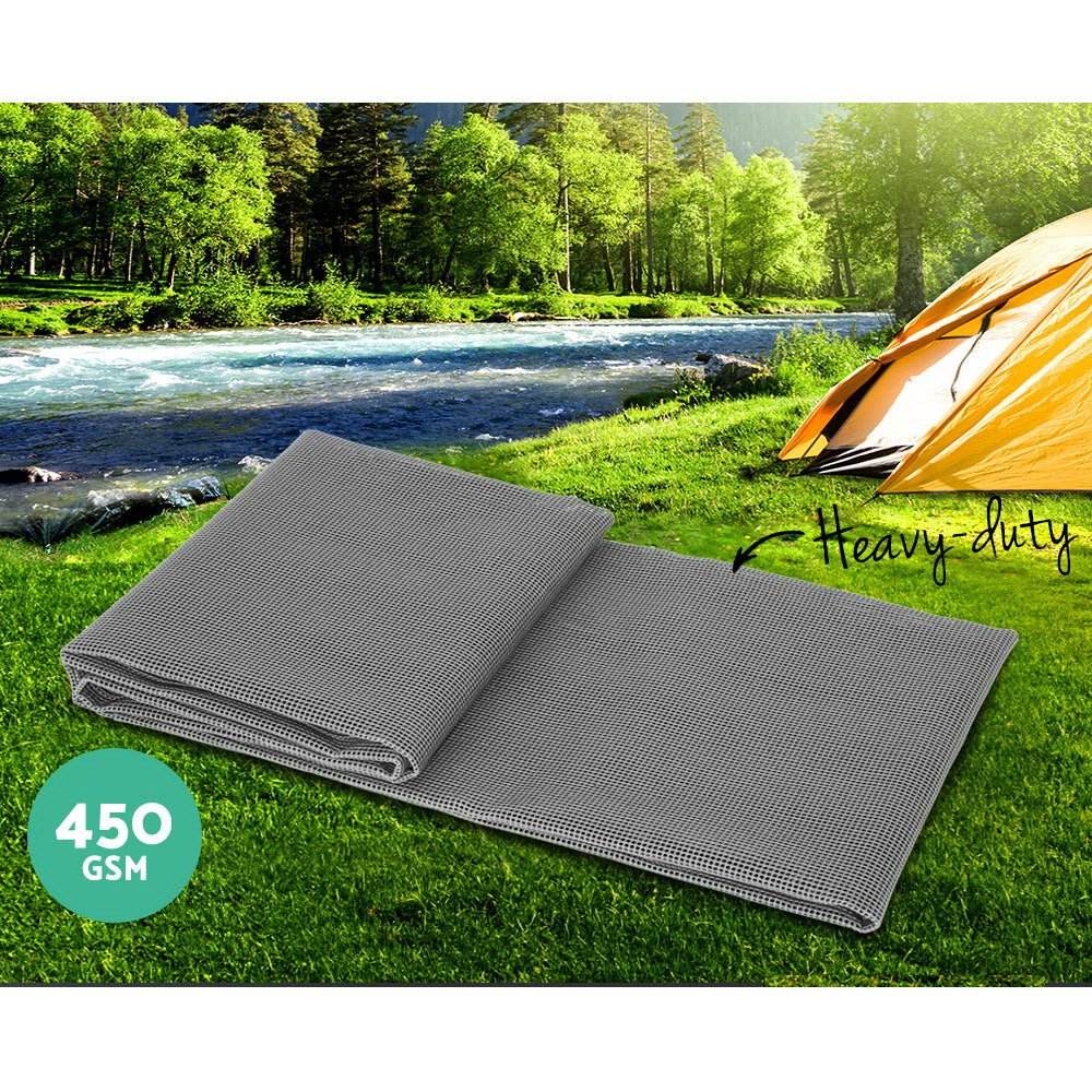Weisshorn 3M X 2.5M Annex Matting Floor Mats Mesh Caravan Camping Annexe - Outdoorium