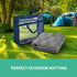 Weisshorn 4M X 2.5M Annex Matting 600GSM Floor Mats Mesh Caravan Camping Annexe - Outdoorium