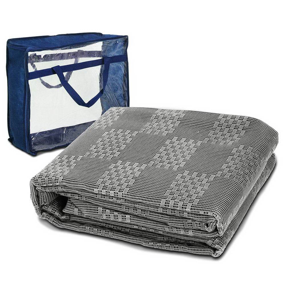 Weisshorn 4M X 2.5M Annex Matting 600GSM Floor Mats Mesh Caravan Camping Annexe - Outdoorium