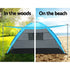 Weisshorn Camping Tent Beach Portable Hiking Sun Shade Shelter Fishing 4 Person - Outdoorium