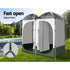 Weisshorn Double Camping Shower Toilet Tent Outdoor Portable Change Room - Outdoorium