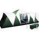 Weisshorn Family Camping Tent 12 Person Hiking Beach Tents (3 Rooms) Green | Outdoorium