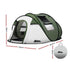 Weisshorn Instant Up Camping Tent 4-5 Person Pop up Tents Family Hiking Beach Dome - Outdoorium