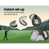 Weisshorn Instant Up Camping Tent 4-5 Person Pop up Tents Family Hiking Beach Dome - Outdoorium