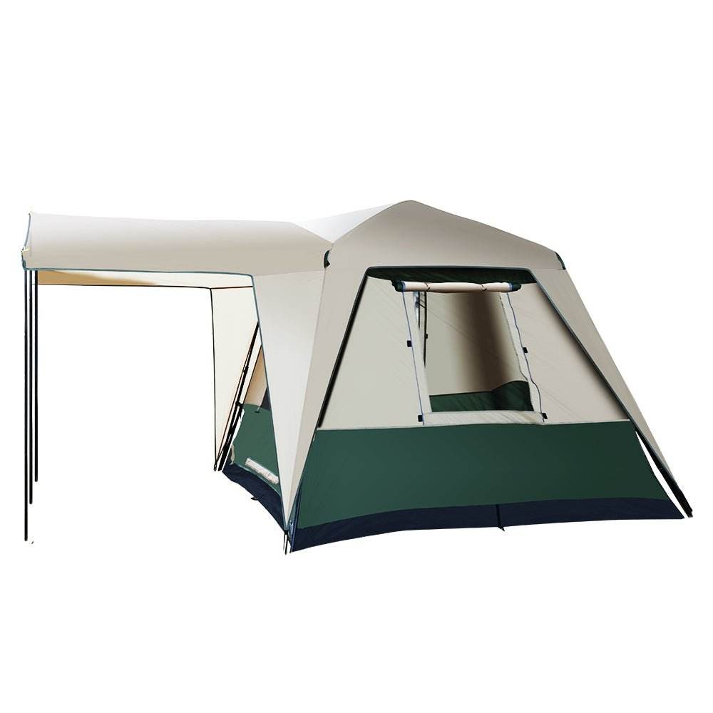 Weisshorn Instant Up Camping Tent 4 Person Pop up Tents Family Hiking Dome Camp - Outdoorium