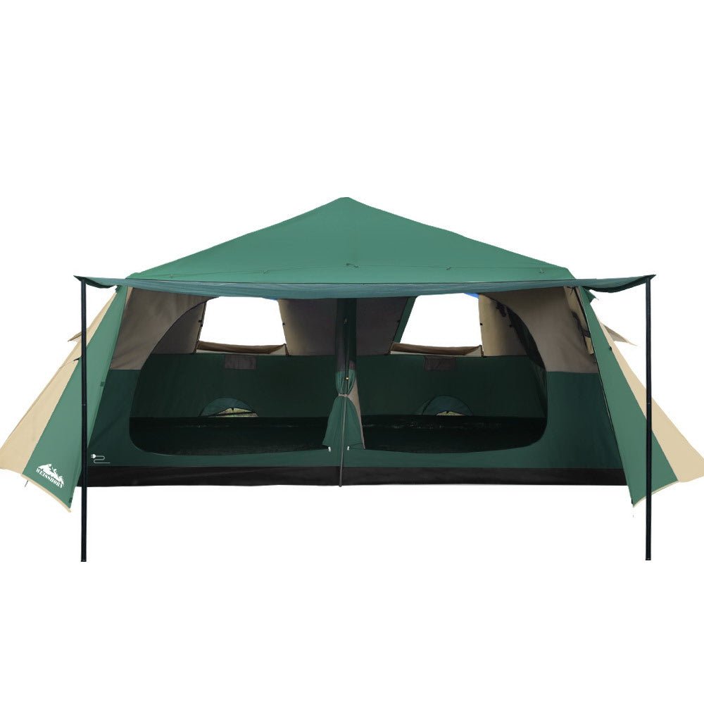 Weisshorn Instant Up Camping Tent 8 Person Pop up Tents Family Hiking Dome Camp - Outdoorium