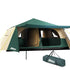 Weisshorn Instant Up Camping Tent 8 Person Pop up Tents Family Hiking Dome Camp - Outdoorium