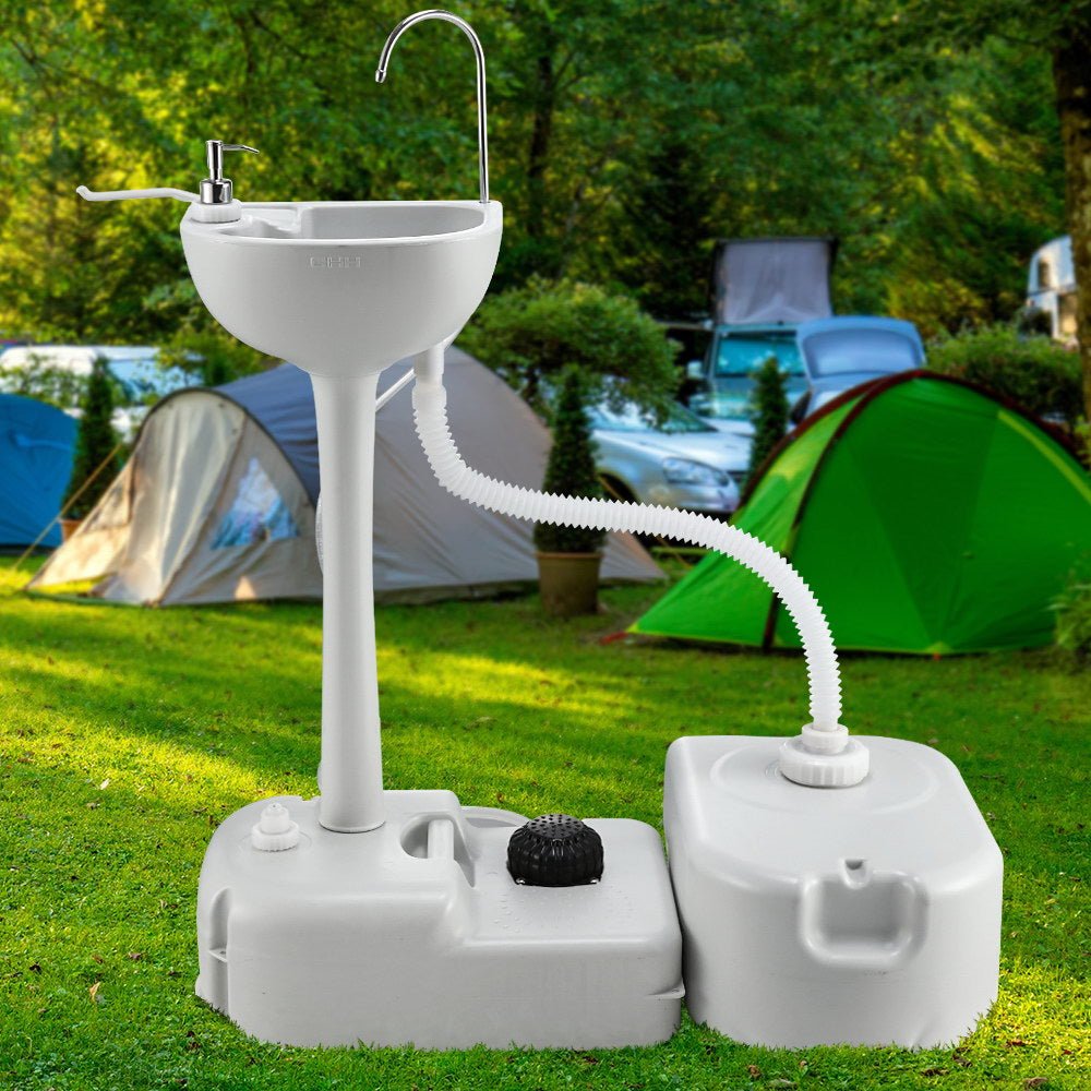 Weisshorn Portable Camping Wash Basin 43L - Outdoorium