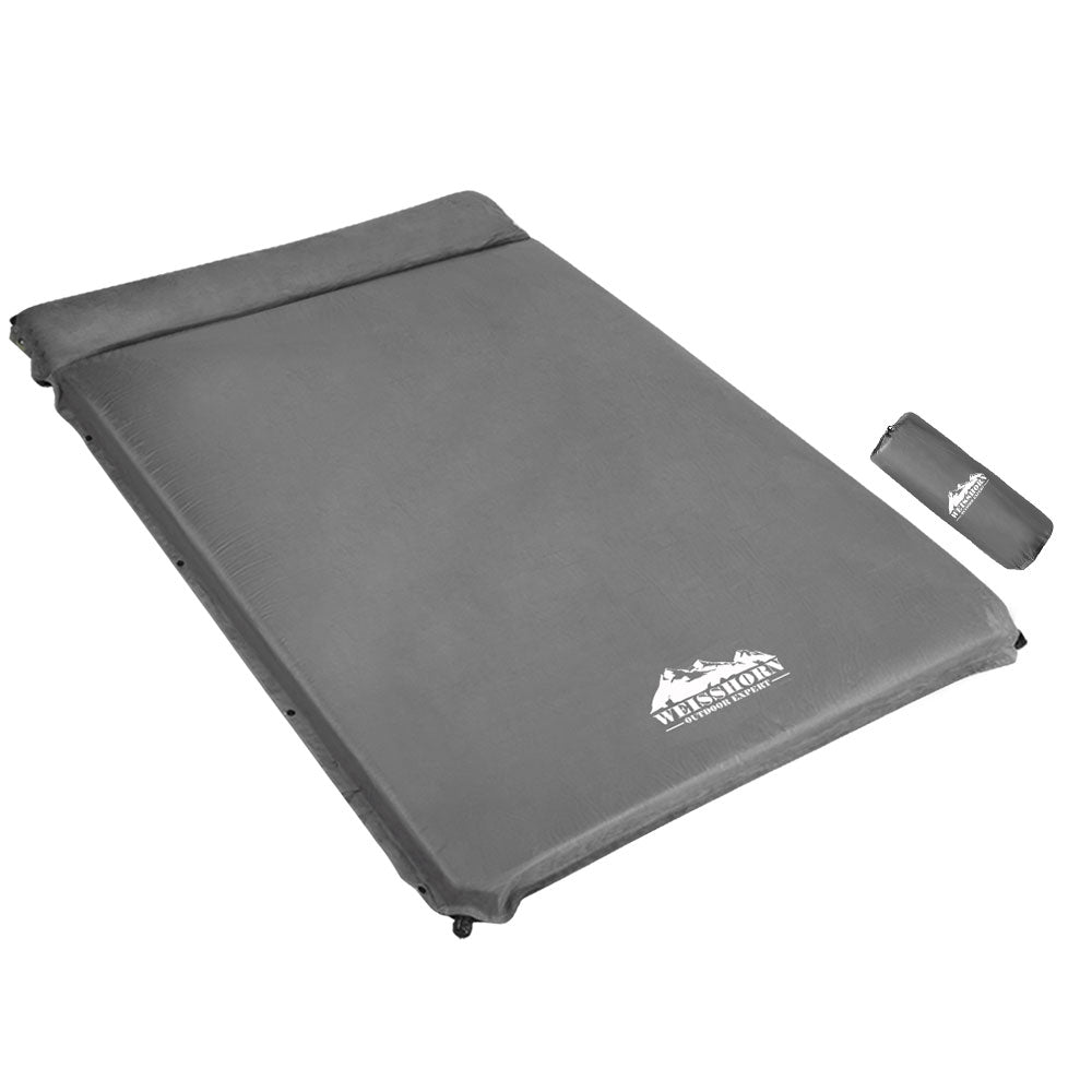 Weisshorn Self Inflating Mattress - Grey - Outdoorium