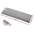 Weisshorn Self Inflating Mattress Camping Sleeping Mat Air Bed Single Grey - Outdoorium