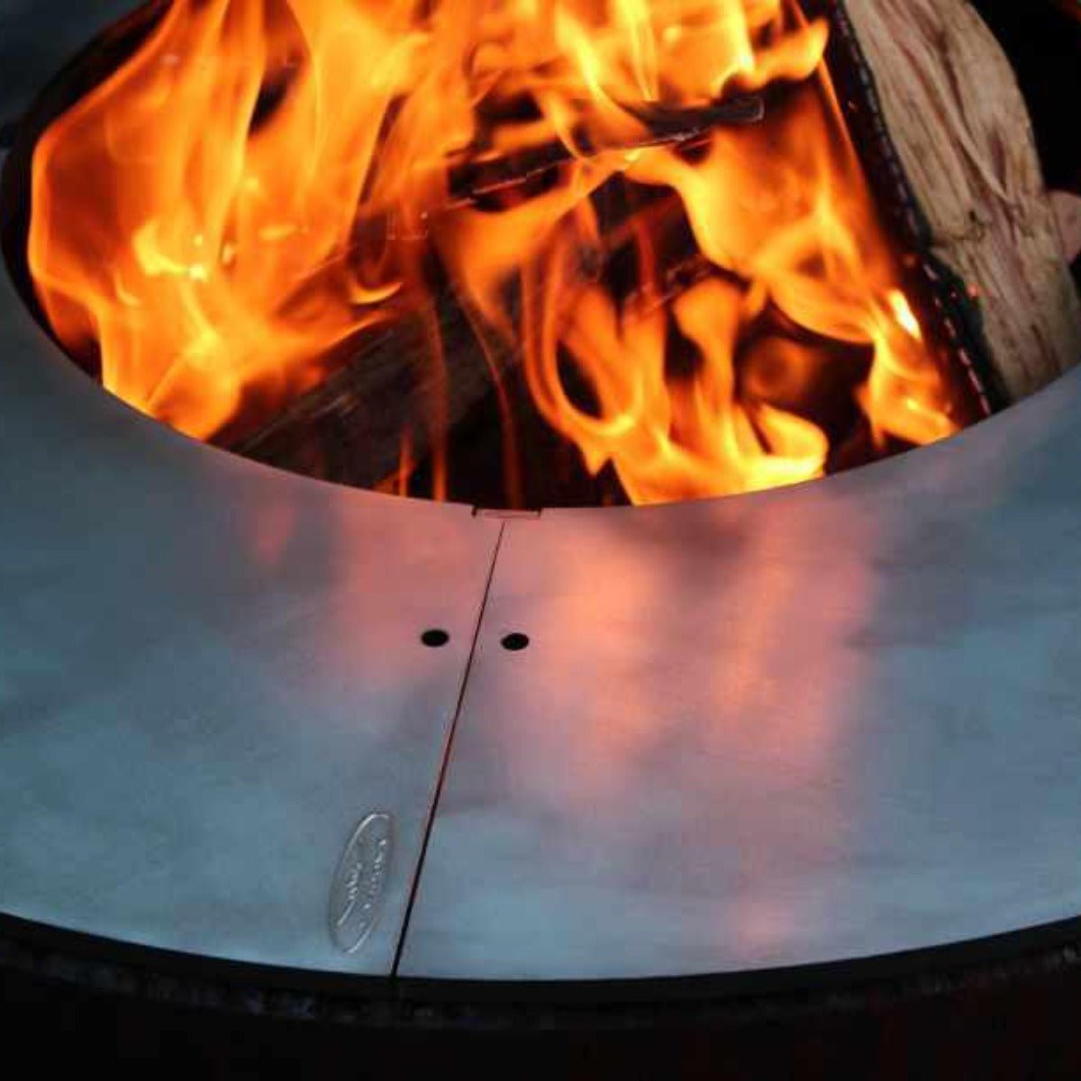 Yabbi Fire Pit 80cm &amp; Ringgrill BBQ - Outdoorium